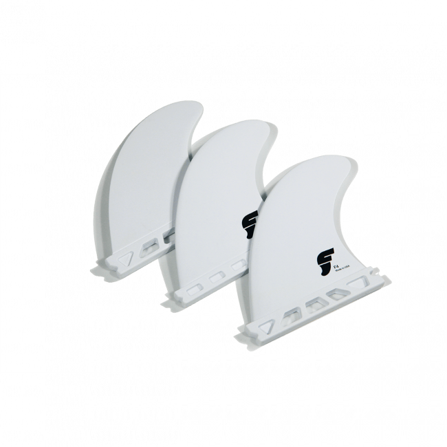 Futures Fins F4 437 (Thruster set) - Standard White