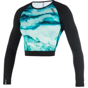 DAZZLED LONGSLEEVE CROPTOP